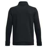 Under Armour Boys Top Armour Fleece ¼ Zip Black