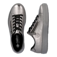Rieker Womens Shoe L59L1-90 Silver/Platinum