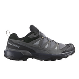 Salomon men's black leather trainer