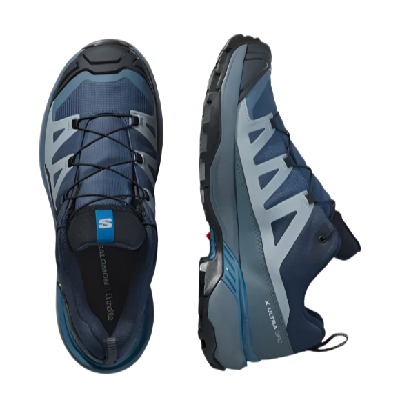 Salomon men's navy and blue trainer