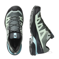 Salomon Womens Trainer X Ultra 360 GTX Sedona Sage/Black/Sea Foam