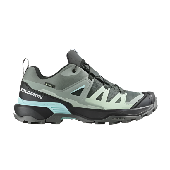 Salomon Womens Trainer X Ultra 360 GTX Sedona Sage/Black/Sea Foam