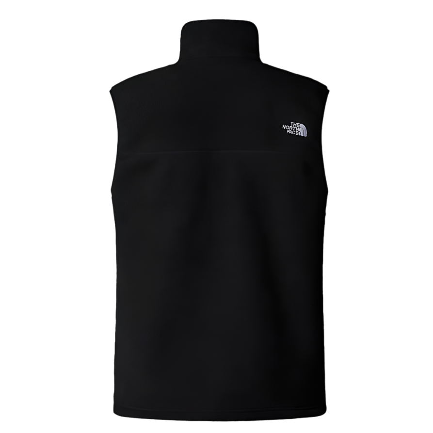 The North Face men's black fleece clothing with zip