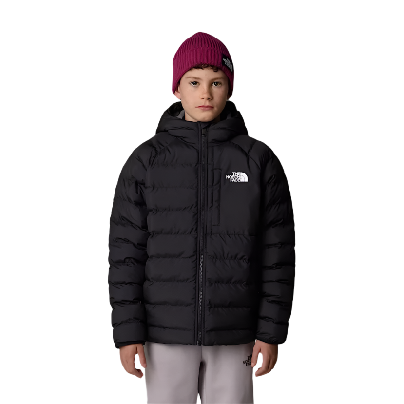 The North Face Boys Reversible Jacket Perrito Black/Smoked Pearl