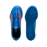 Puma Junior Astro Turf Boot Ultra 6 Play TT Ultra Blue/White/Glowing Red