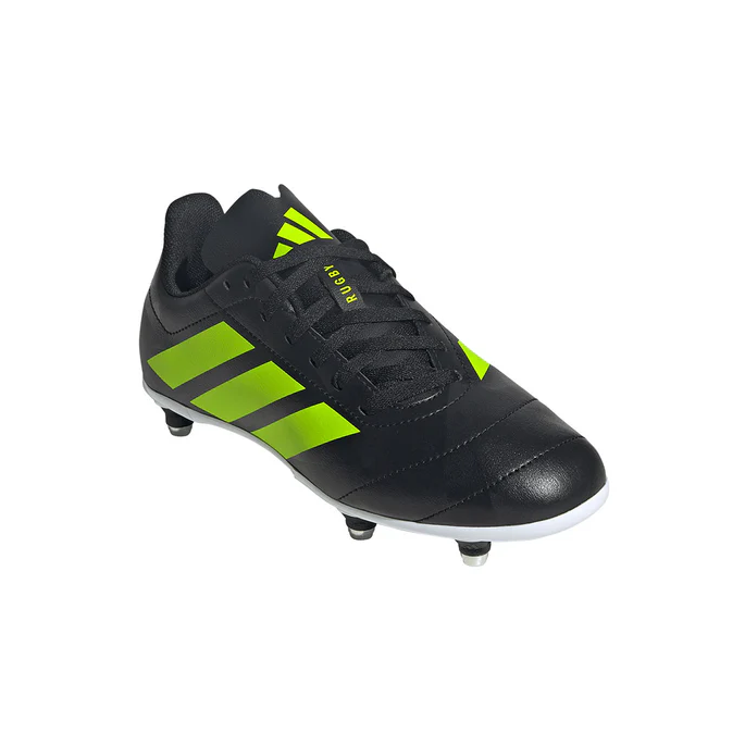 Adidas kids' black leather boot