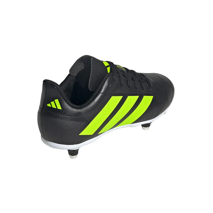 Adidas kids' black leather boot