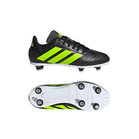 Adidas kids' black leather boot
