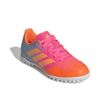 Adidas kids' pink lace-up trainer