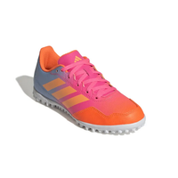 Adidas kids' pink lace-up trainer