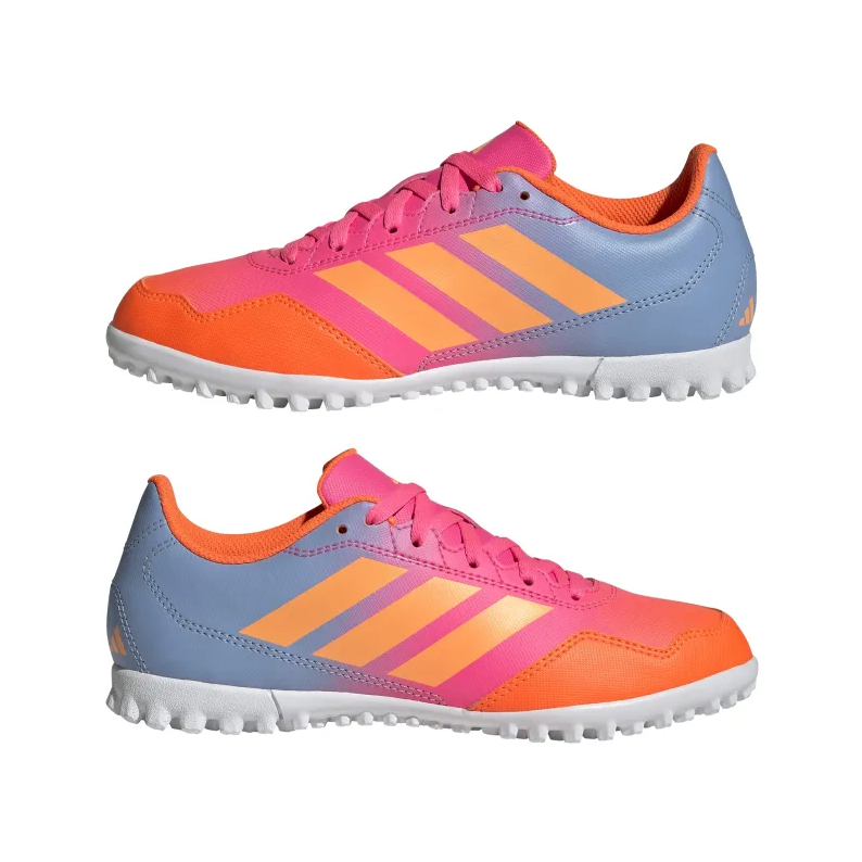 Adidas kids' pink lace-up trainer
