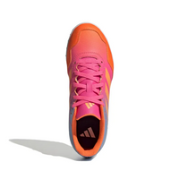 Adidas kids' pink lace-up trainer