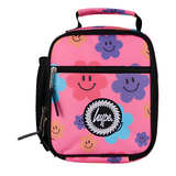Hype Girls Lunch Bag Happy Flowers Pink