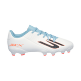 Skechers Junior Football Boot SKX_2 MG White/Turquoise/Pink