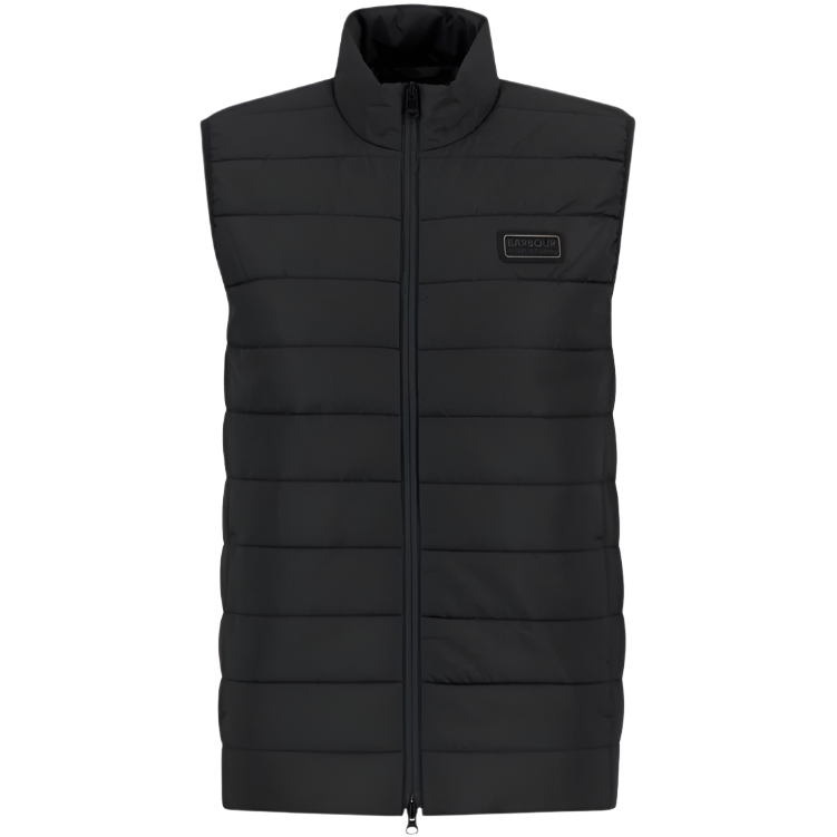 Barbour International Mens Aldon Quilted Gilet Black