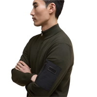 Barbour International men's cotton quarter-zip top