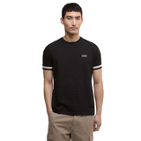 Barbour International men's black cotton t-shirt