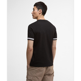Barbour International men's black cotton t-shirt