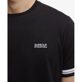 Barbour International men's black cotton t-shirt