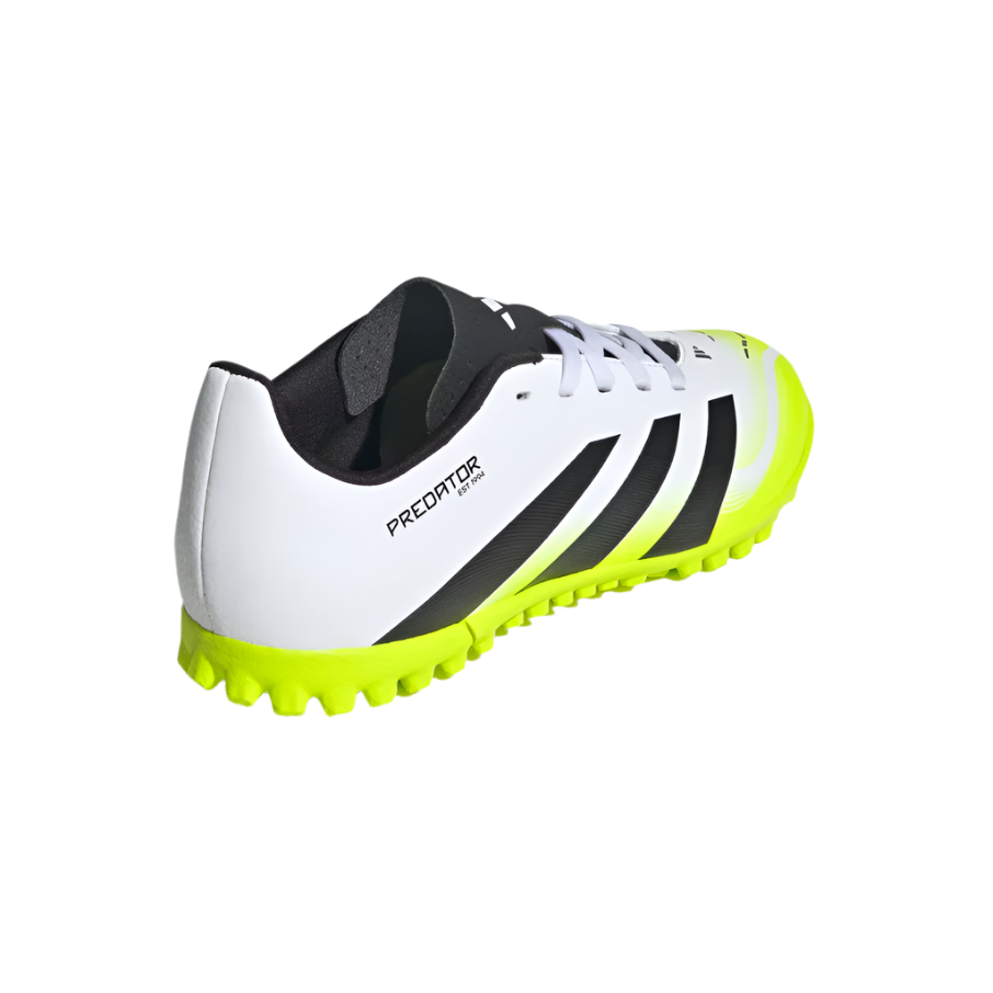 Adidas Junior Astro Turf Boot Predator Club TF White/Black/Luclem