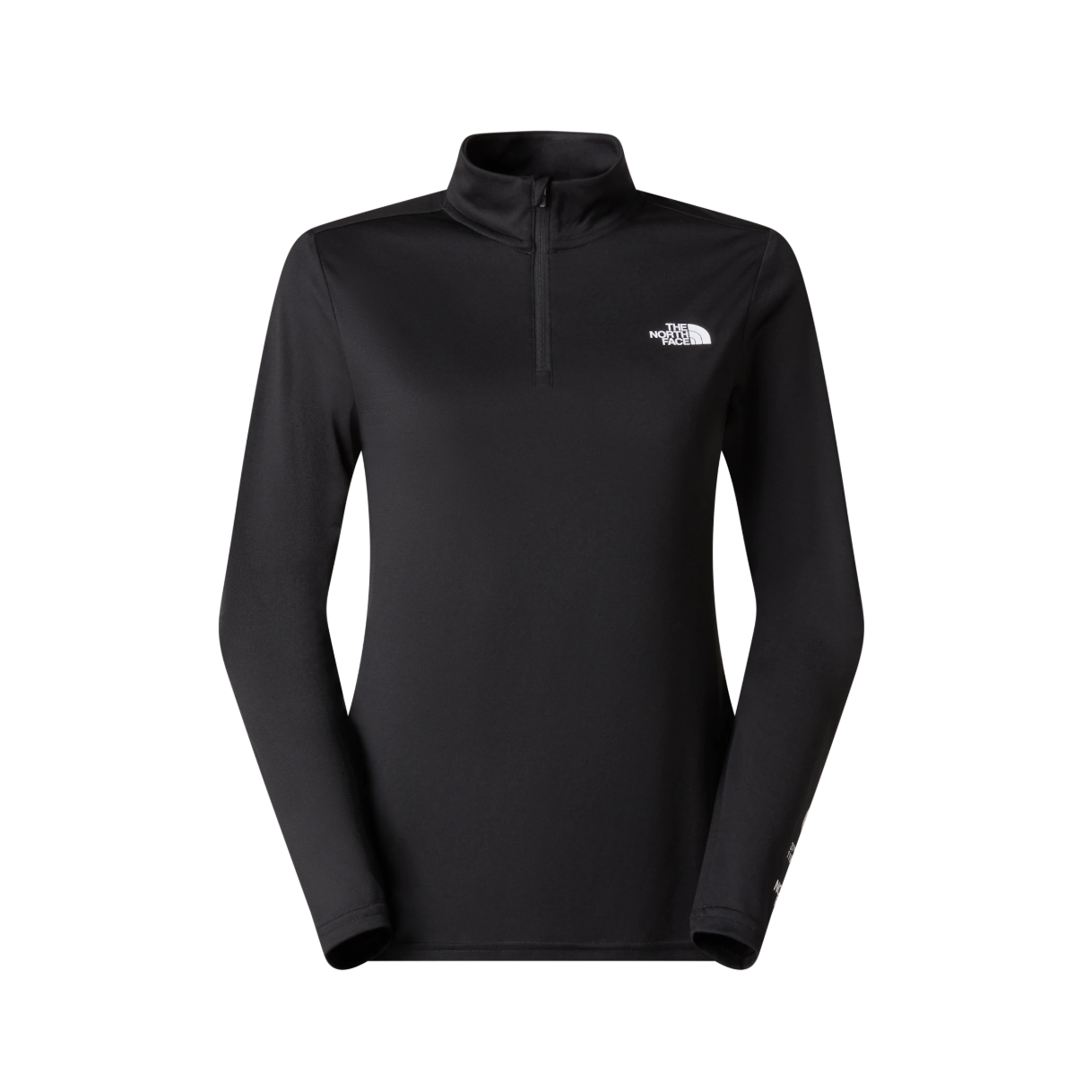 The North Face Womens Sweatshirt Flex ¼ Zip Graphic Black