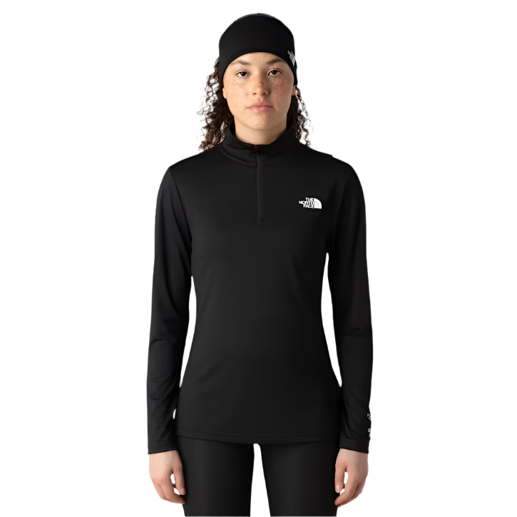 The North Face Womens Sweatshirt Flex ¼ Zip Graphic Black