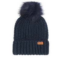 Barbour Womens Saltburn Beanie Navy