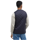 Barbour Mens Waistcoat Quilted/Zip-In Liner Navy