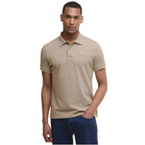 Barbour Mens Polo Shirt Original Sports Tailored Washed Stone