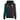 Adidas men's black All Blacks fleece hoodie with teal 3-Stripes