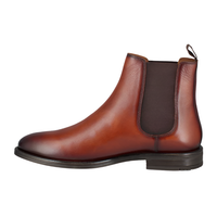 Josef Seibel men's cognac leather slip-on boot