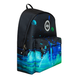 Hype Kids Backpack Iconic 3D Droplets Black - XTLR033
