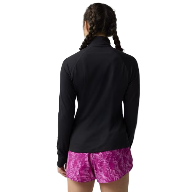 Brooks Womens Top Dash 1/2 Zip 3.0 Black