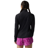 Brooks women's black top with zip