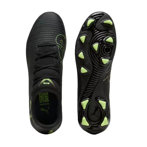 Puma Football Boot Future 8 Play FG/AG Black/Fizzy Light Green