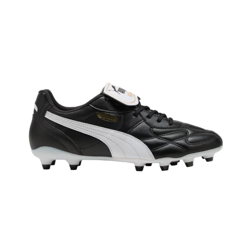 Puma Adults Football Boot King Top FG/AG Puma Black/Puma White/Puma Gold