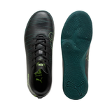 Puma Junior Astro Turf Boot Future 8 Play IT Black/Fizzy Light Green