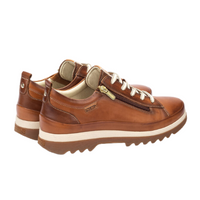 Pikolinos women's leather lace-up trainer