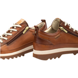 Pikolinos women's leather lace-up trainer