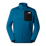 The North Face Mens Full Zip Crest Mineral Ink/TNF