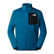 The North Face Mens Full Zip Crest Mineral Ink/TNF