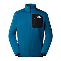 The North Face Mens Full Zip Crest Mineral Ink/TNF