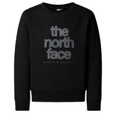 The North Face Girls Jumper Reflect Logo TNF Black