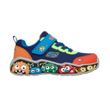 Skechers Boys Trainer Play Scene Monster Mania Navy Multi