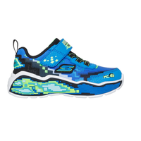 Skechers Boys Trainer Mega Scene Black/Blue/Lime