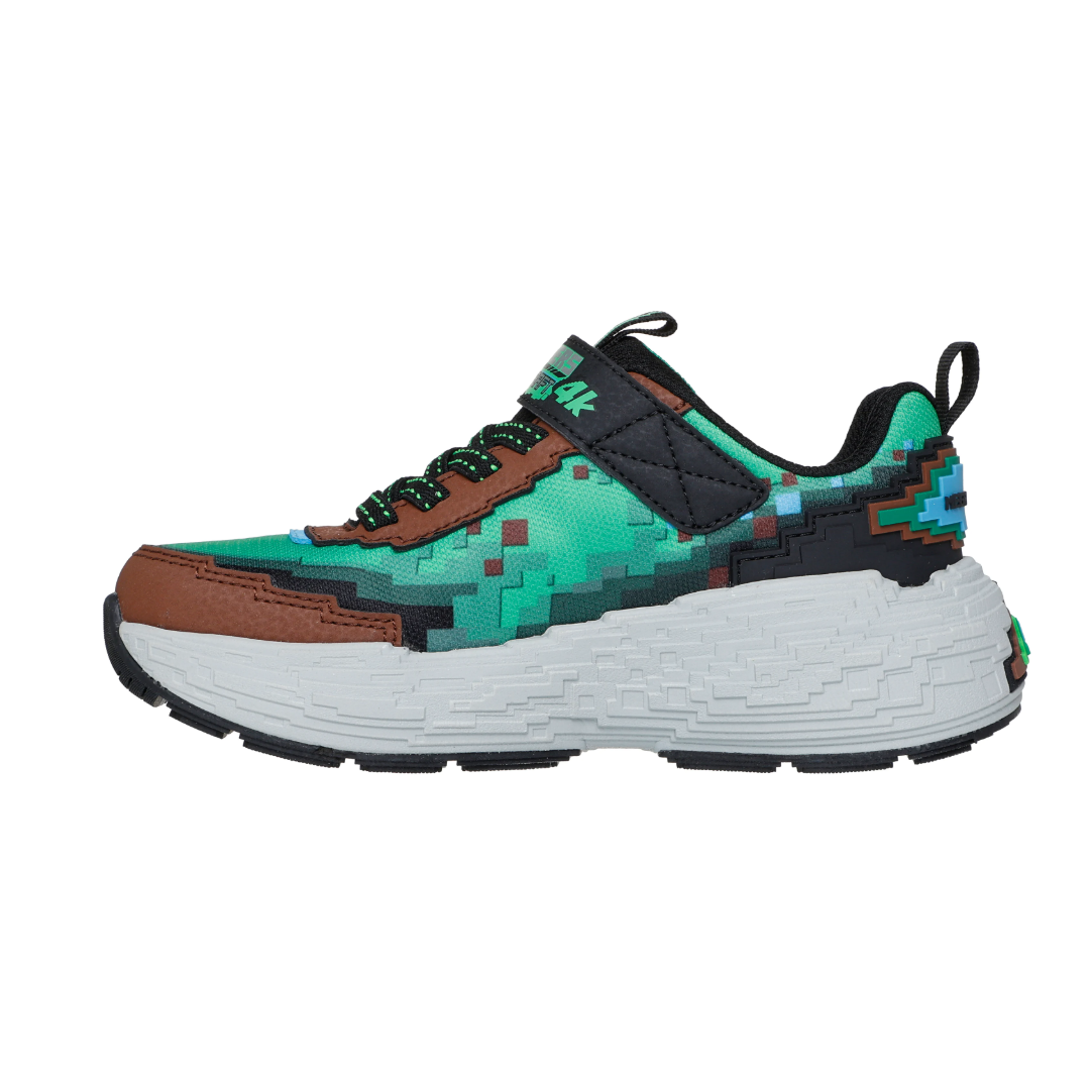 Skechers Boys Trainer Mega Craft 4K Brown Multi
