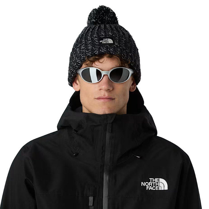 The North Face Unisex Beanie Cozy Chunky Cabin Black/White