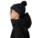 The North Face Unisex Beanie Cozy Chunky Cabin Black/White