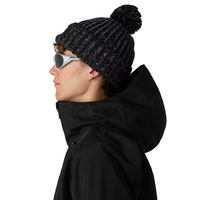 The North Face Unisex Beanie Cozy Chunky Cabin Black/White