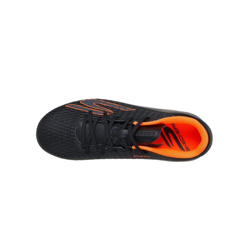 Skechers Kids SKX 2 JR Youth MG Football Boot Black/Orange